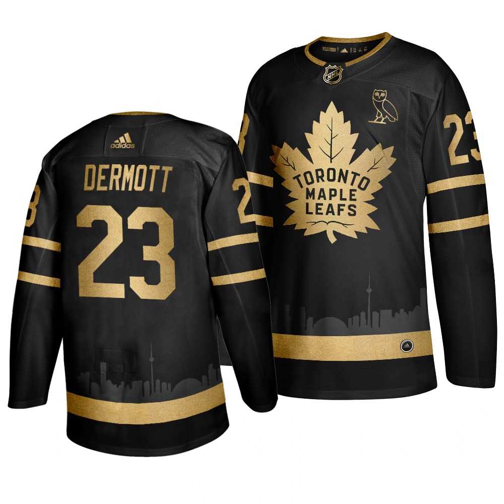 Maple Leafs 23 Travis Dermott Black With Special Glittery Logo Adidas Jersey Dzhi,We sell and wholesale Maple Leafs 23 Travis Dermott Black With Special Glittery Logo Adidas Jersey Dzhi on line form chian!
